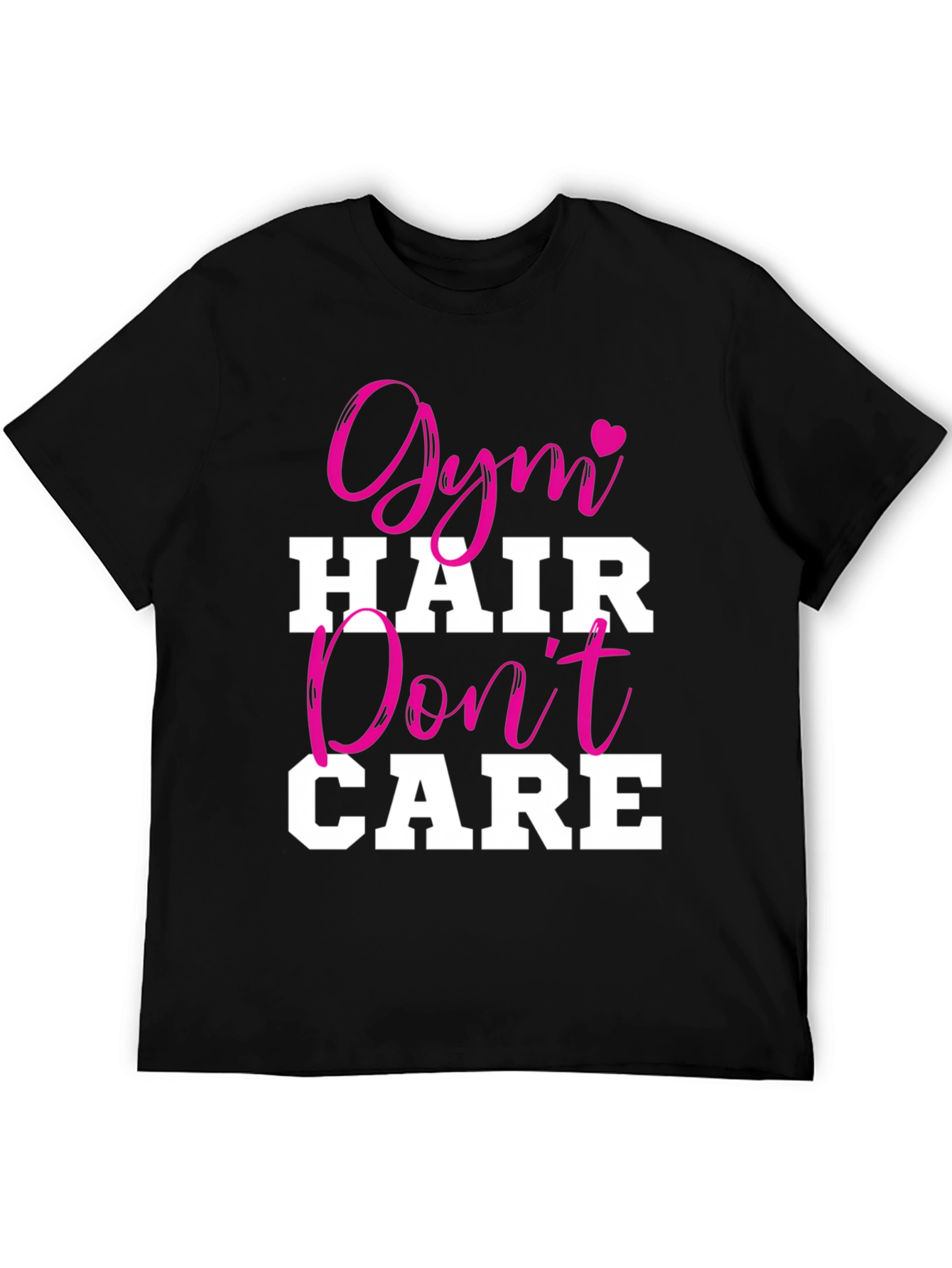 Gym Hair Dont Care Graphic Tee
