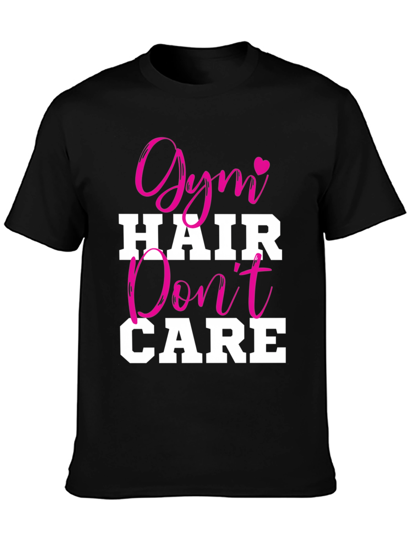 Gym Hair Dont Care Graphic Tee