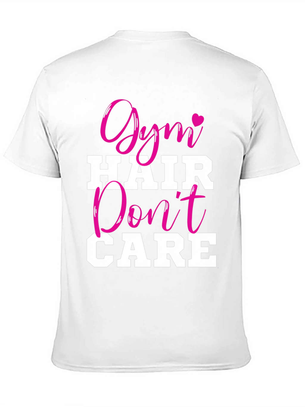Gym Hair Dont Care Graphic Tee