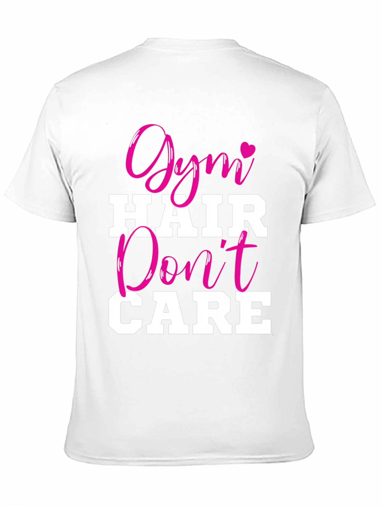 Gym Hair Dont Care Graphic Tee