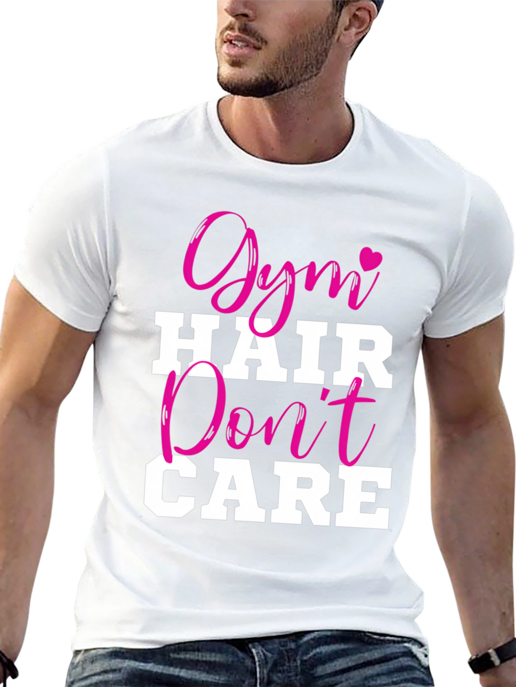 Gym Hair Dont Care Graphic Tee
