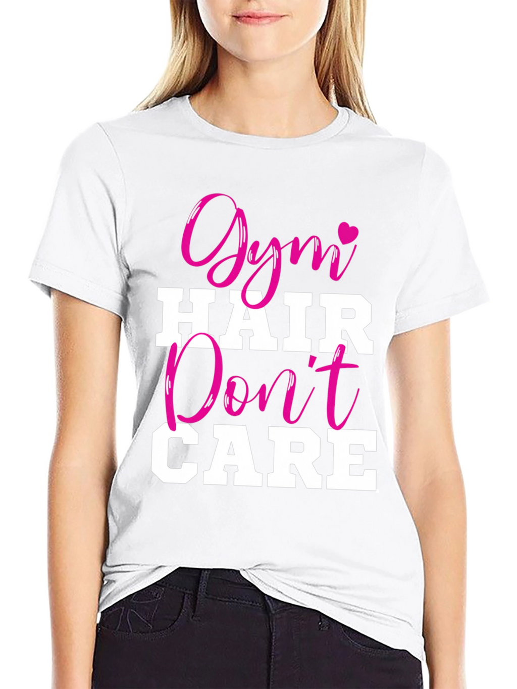 Gym Hair Dont Care Graphic Tee