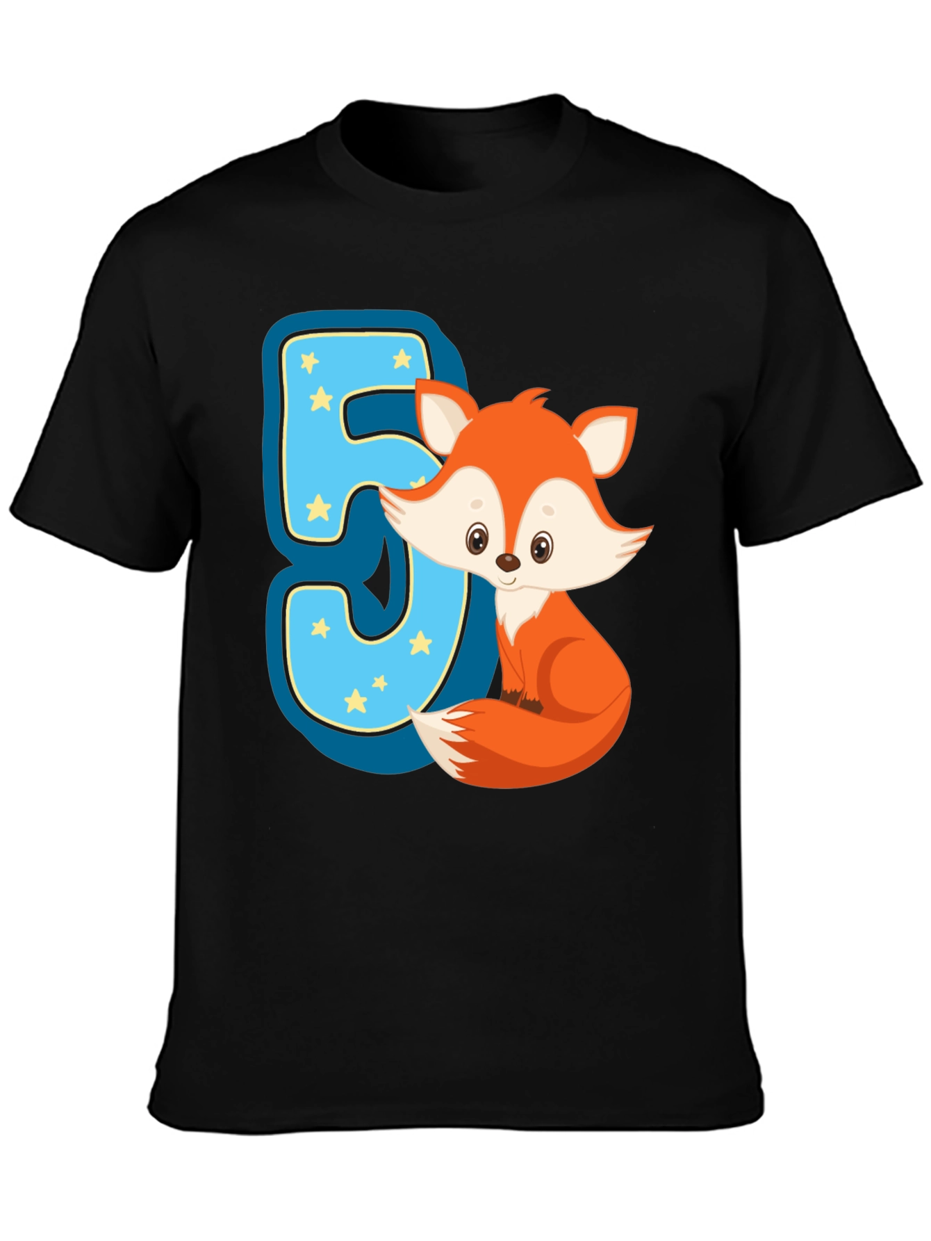Fox 5th Birthday T-Shirt