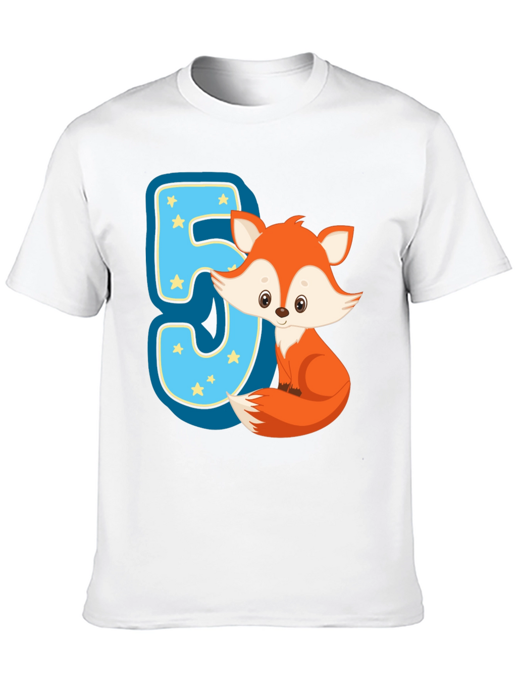 Fox 5th Birthday T-Shirt