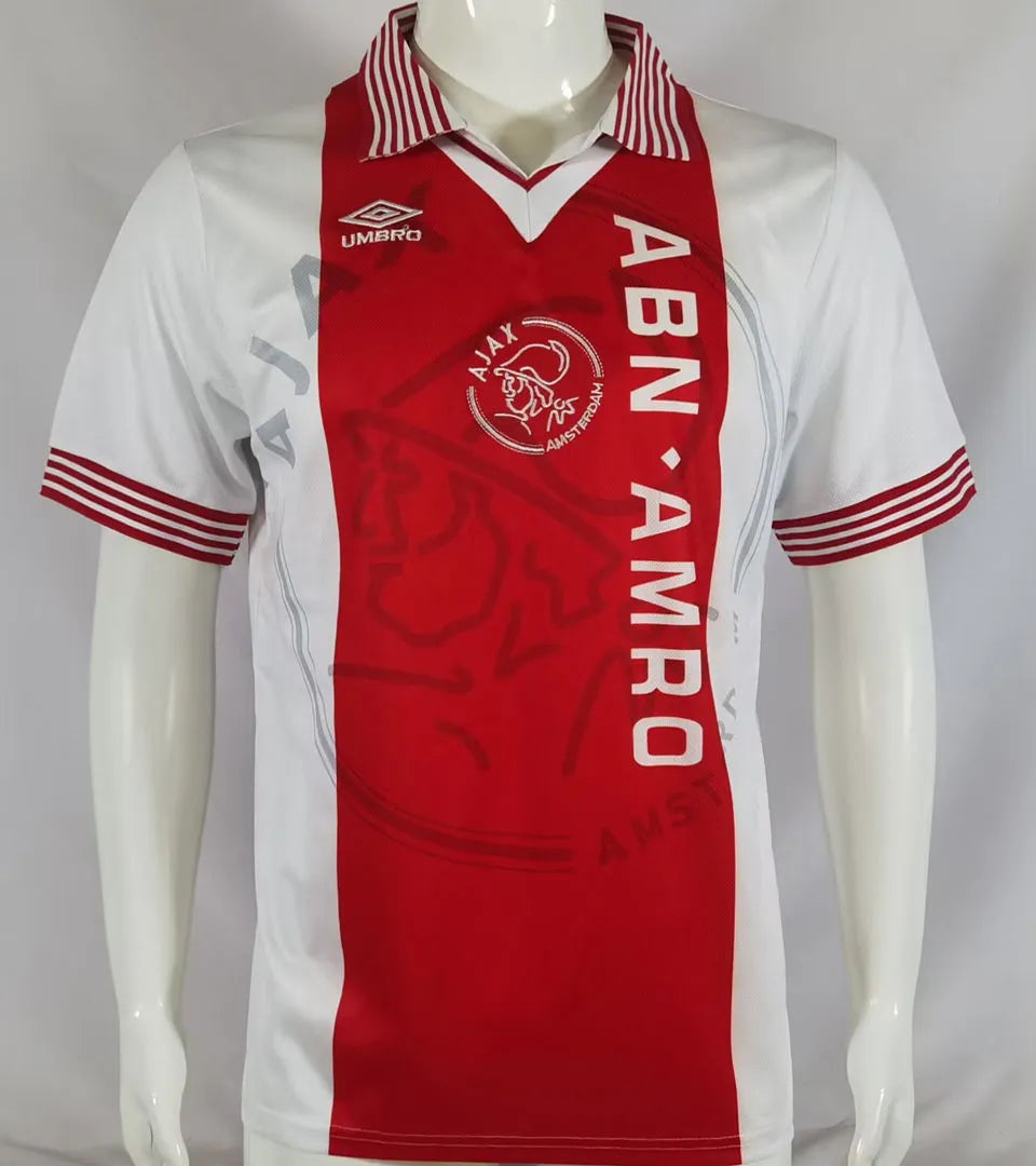 1995/96 AA Home Retro Soccer Jersey Front