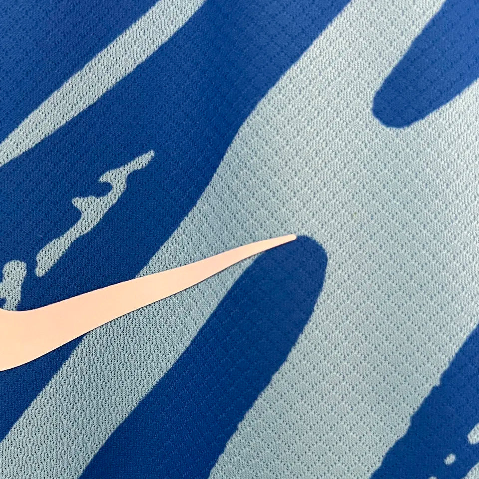 2024/25 Portugal Blue GK Fans Soccer Jersey Detail 3