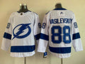 Men's Tampa Bay Lightning Andrei Vasilevskiy #88 White Player Game Jerseys