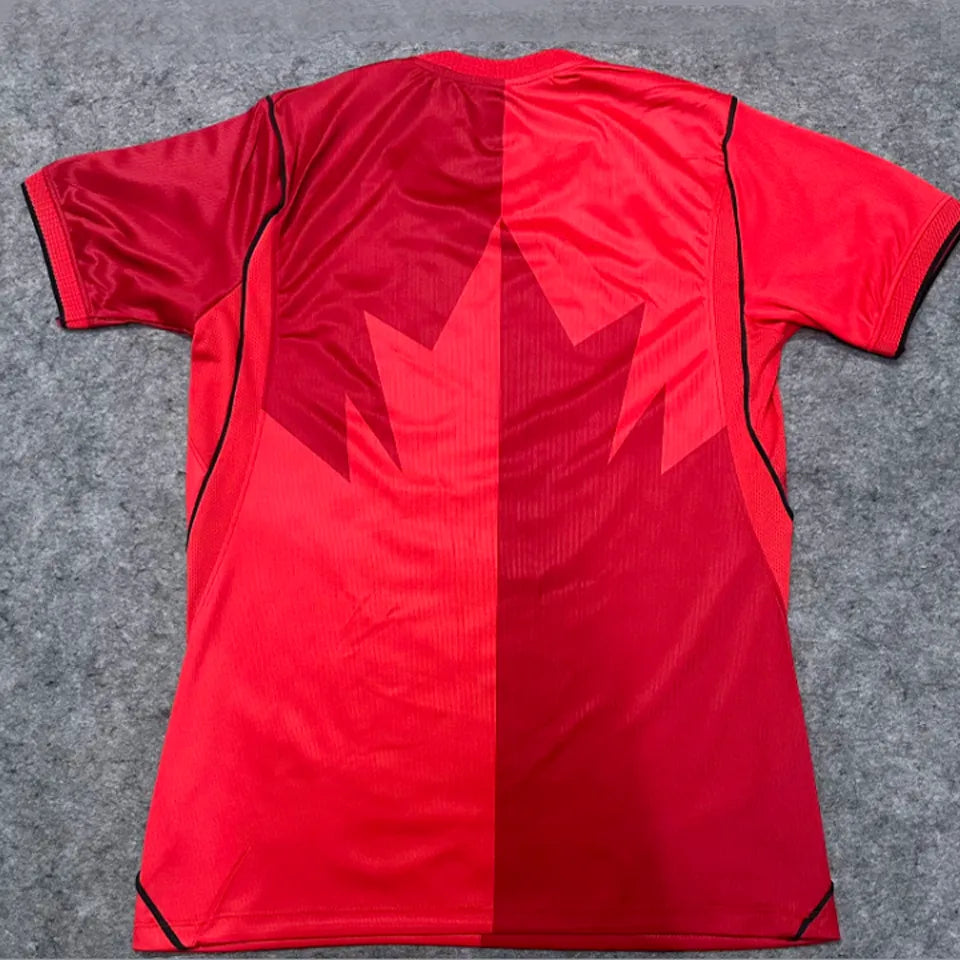 2026/27 Canada Home Red Wonen Soccer Jersey 女 Back