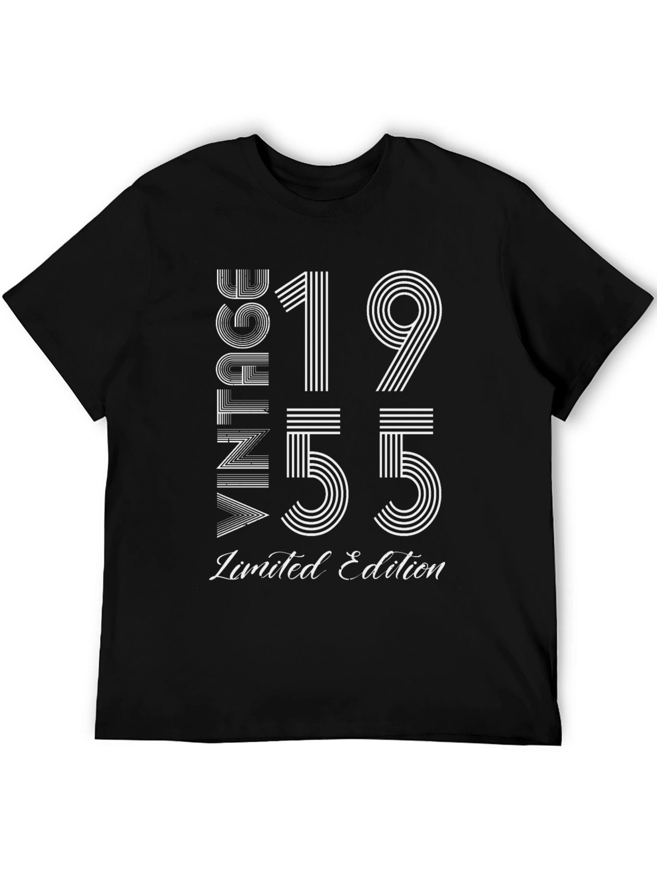 Vintage 1955 Limited Edition Black T-Shirt