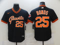 Men's San Francisco Giants Barry Bonds #25 Black Replica Player Jerseys