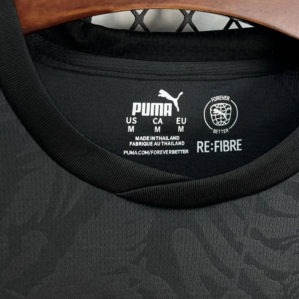 2026/27 New Zealand Away Black Fans Soccer Jersey Detail 3