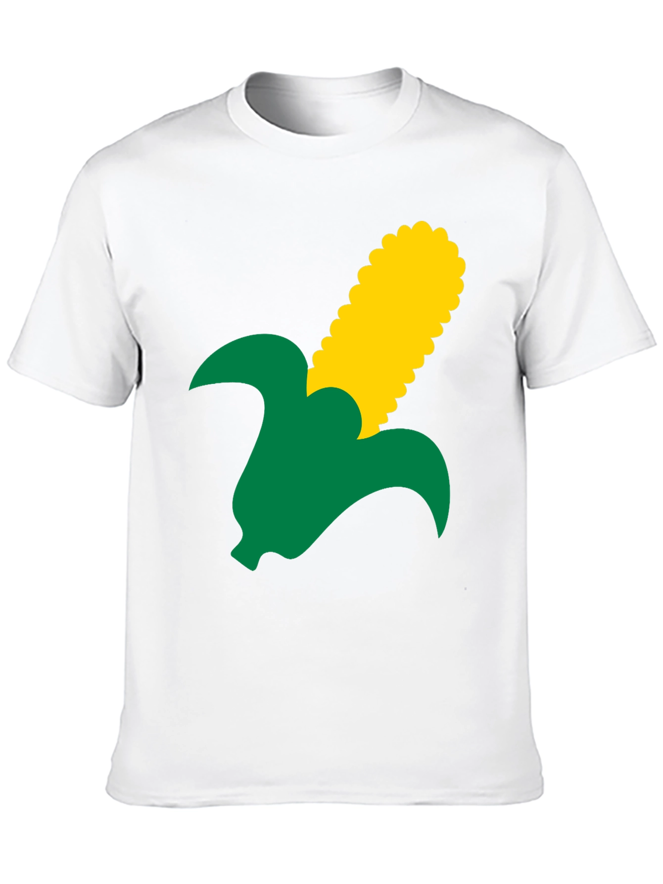 Corn on the Cob Graphic Tee - Unisex Black T-Shirt