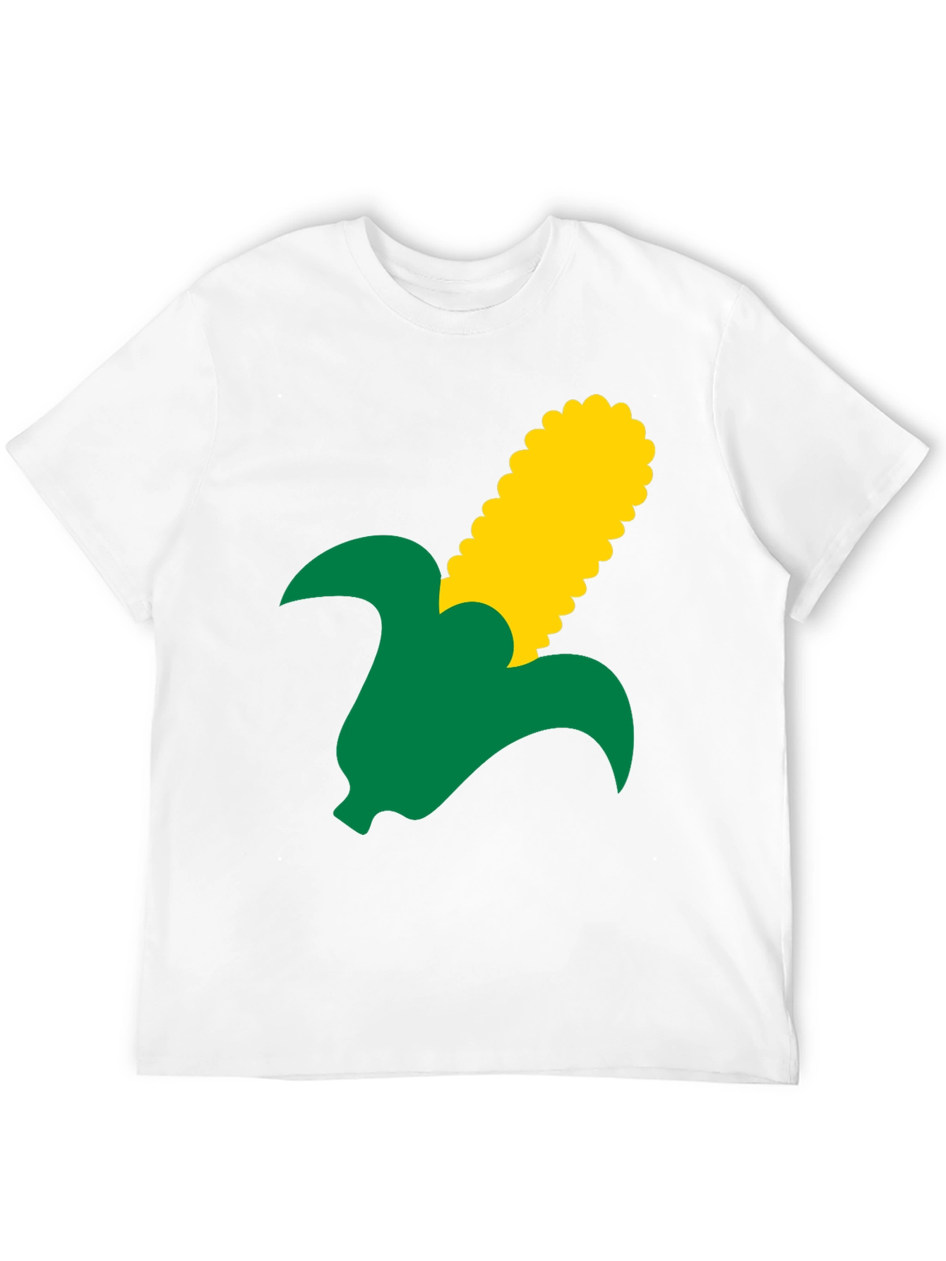 Corn on the Cob Graphic Tee - Unisex Black T-Shirt