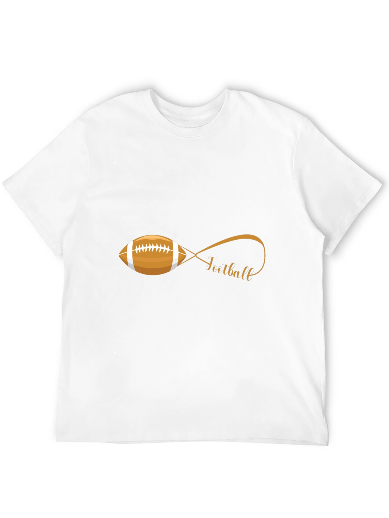 Football Infinity Symbol Graphic Tee