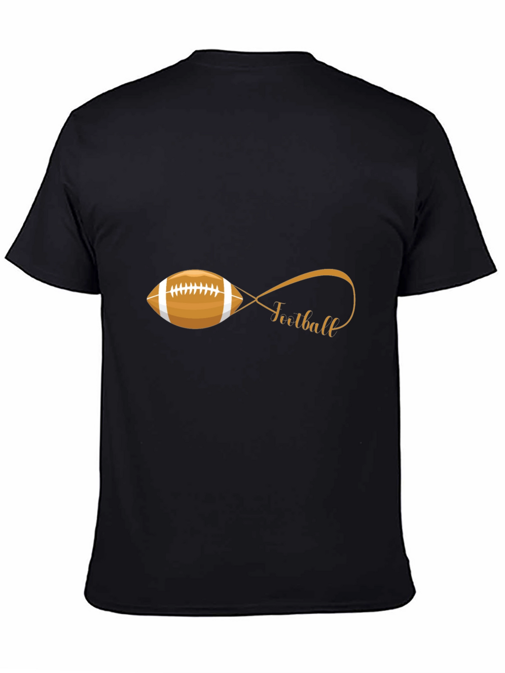 Football Infinity Symbol Graphic Tee