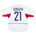 Donovan #21 Retro USA Home Jersey World Cup 2002 Front