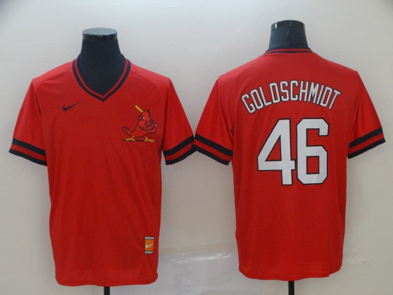 Men's St. Louis Cardinals Paul Goldschmidt #46 Red Replica Player Jerseys