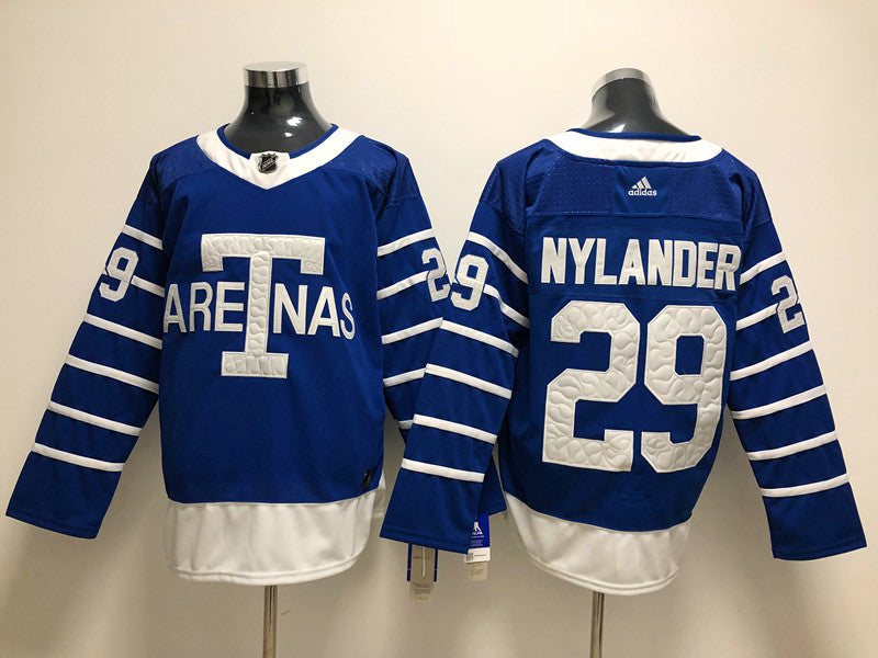 Men's Toronto Maple Leafs William Nylander #29 Blue Game Jerseys