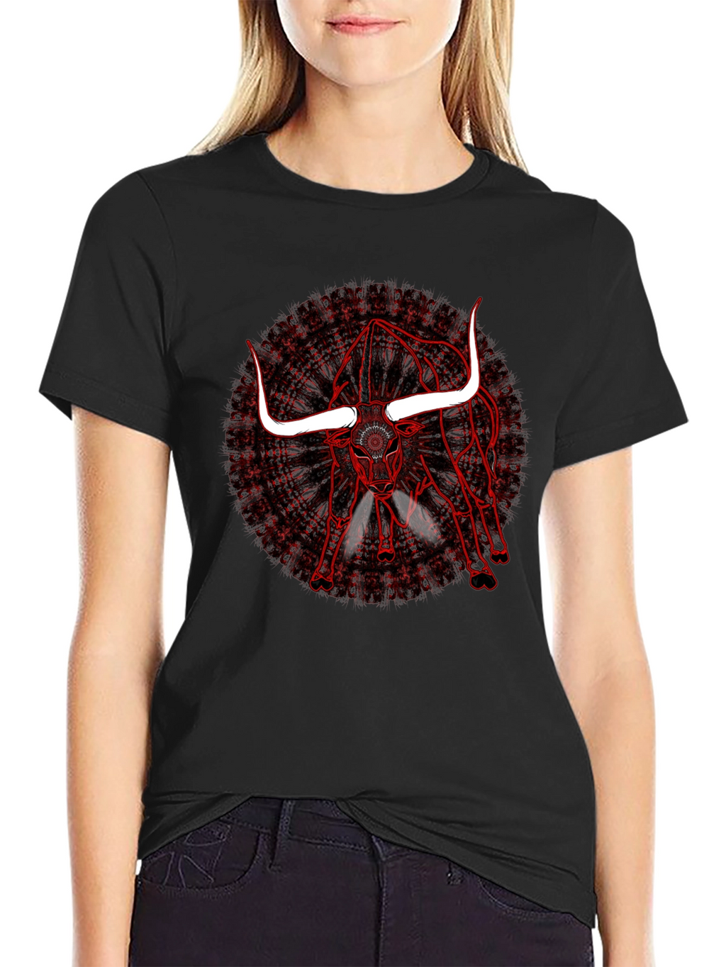 Red Bull Graphic T-Shirt - Mens Black Tee