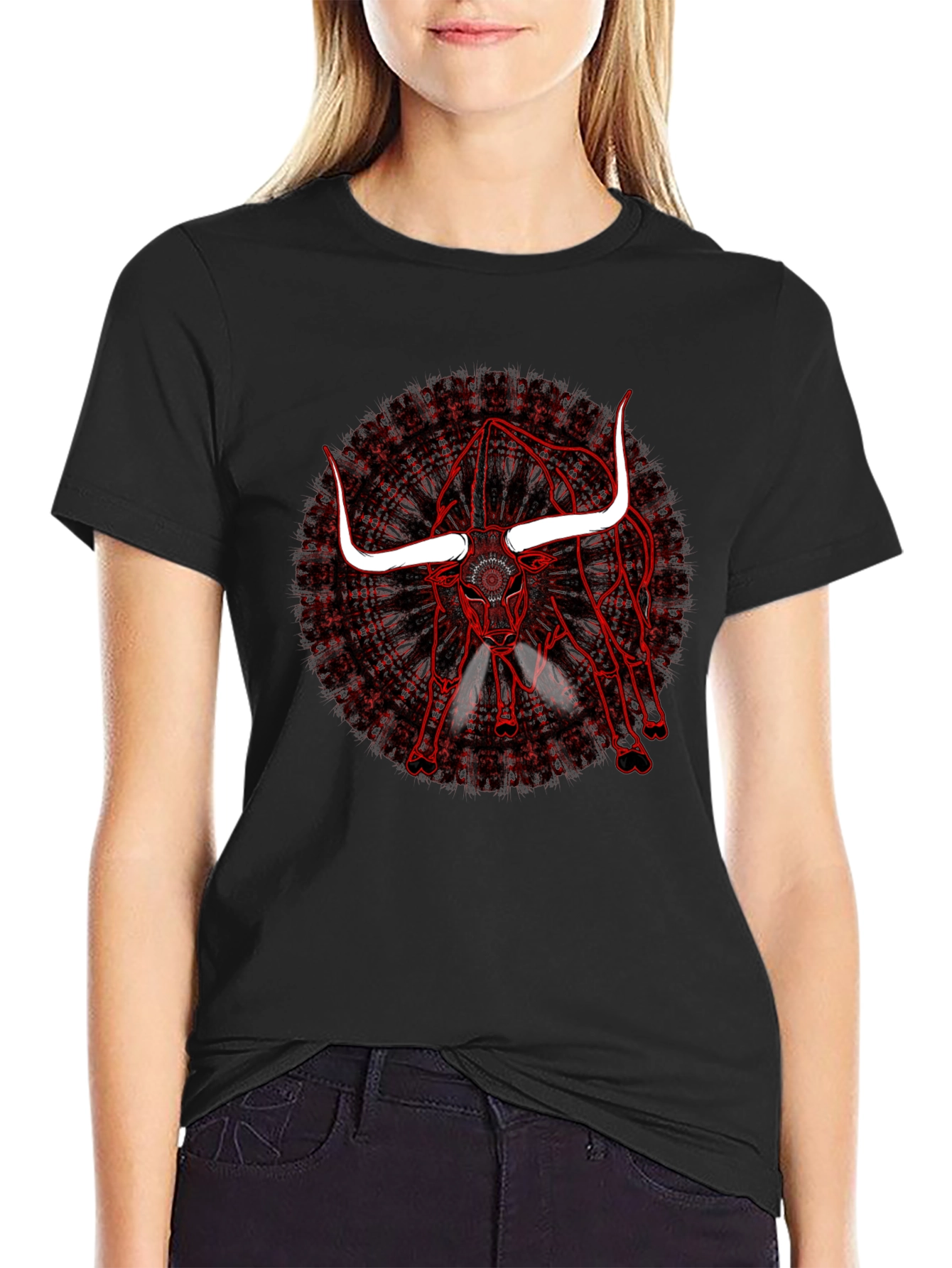 Red Bull Graphic T-Shirt - Mens Black Tee