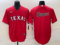 Men's Texas Rangers Red Replica Team Jerseys