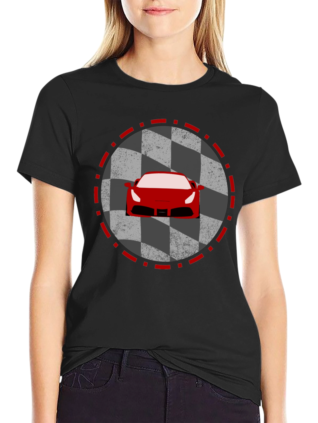 Racing Car Graphic Tee