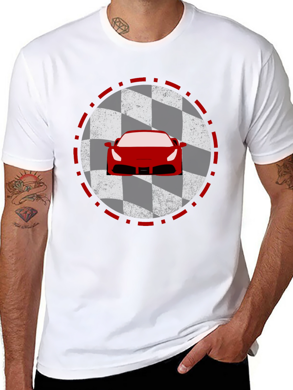 Racing Car Graphic Tee