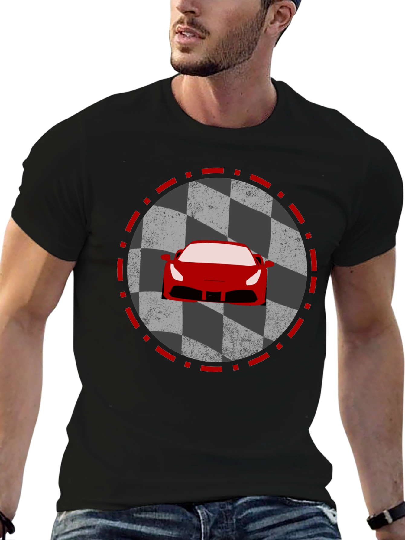 Racing Car Graphic Tee