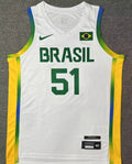 2024 Brazil Team CABOCLO #51 White Jersey Front