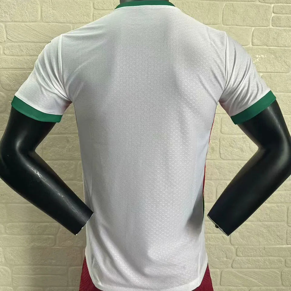 2024/25 Al Nassr Third White Player Version Soccer Jersey Back