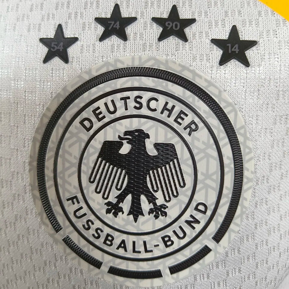 2026/27 German Special Edition White Player Version Soccer Jersey Detail 1