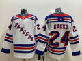 Men's New York Rangers Kaapo Kakko #24 White Player Game Jerseys