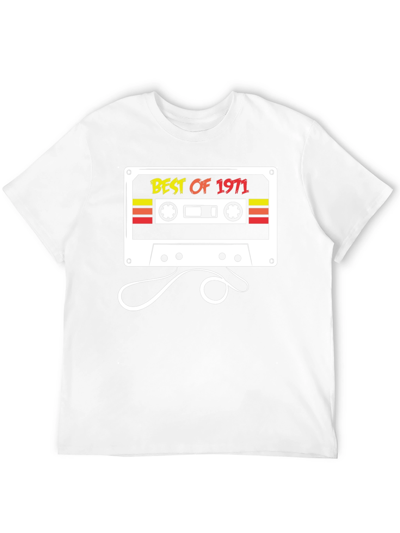 Best of 1971 Cassette Tape T-Shirt
