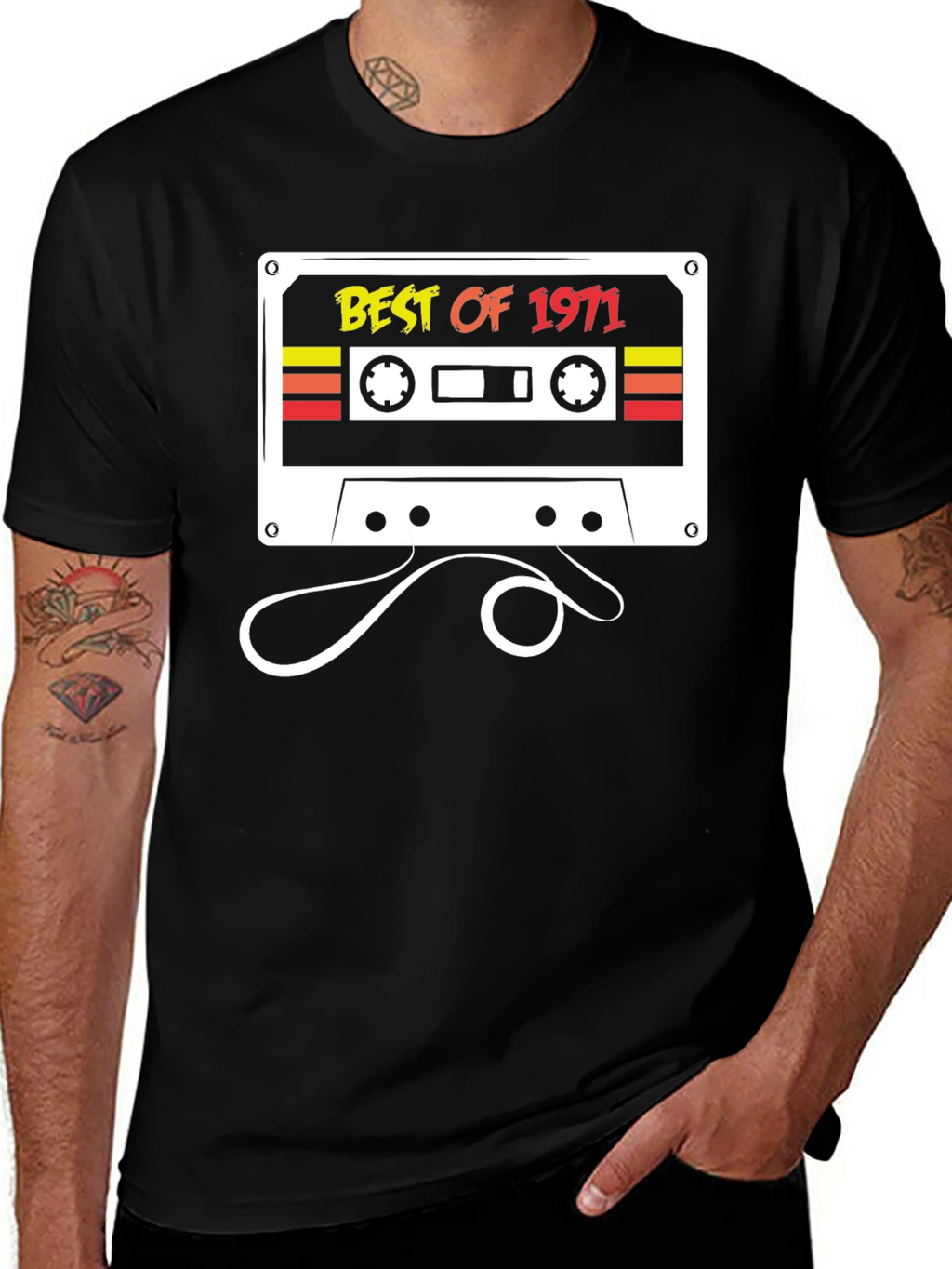 Best of 1971 Cassette Tape T-Shirt