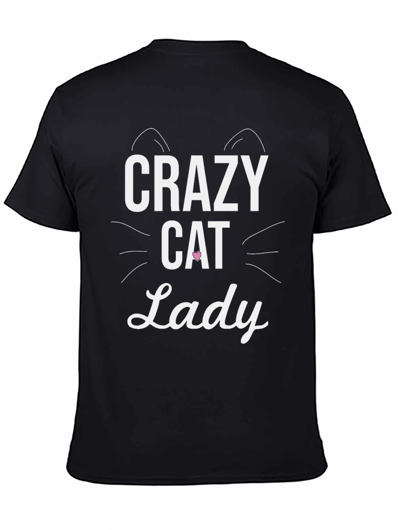 Crazy Cat Lady Graphic Tee - Novelty T-Shirt