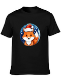 Festive Fox Tee - Holiday Cheer!