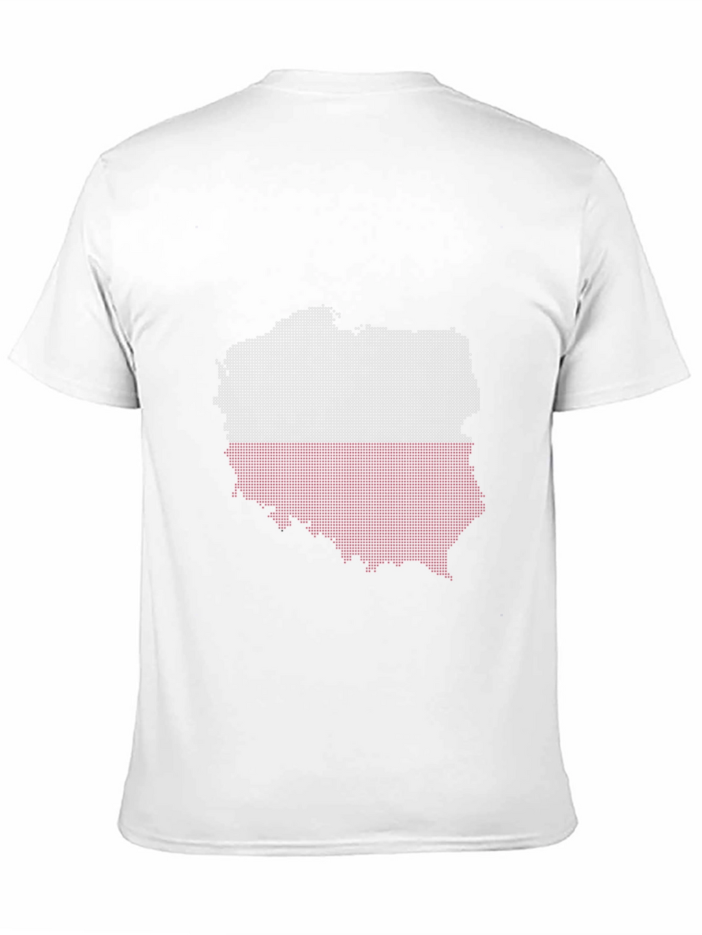 Poland Flag Map Graphic T-Shirt