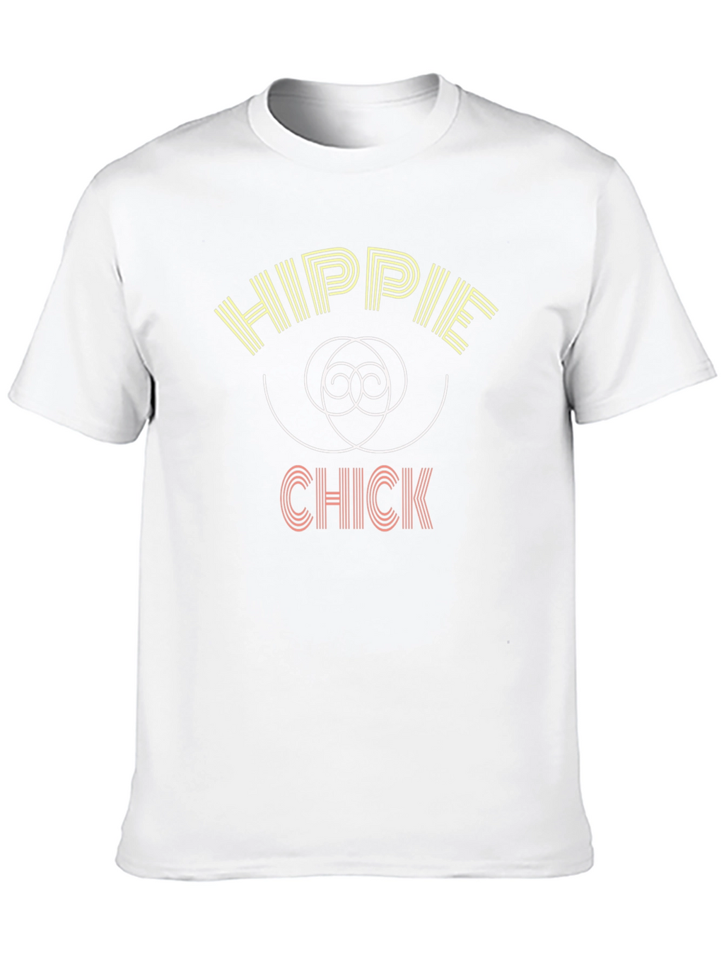 Hippie Chick Graphic Tee - Unisex Soft Cotton T-Shirt