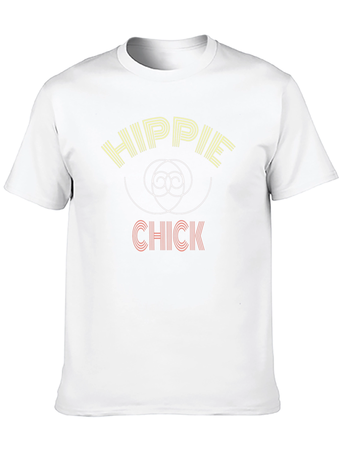 Hippie Chick Graphic Tee - Unisex Soft Cotton T-Shirt