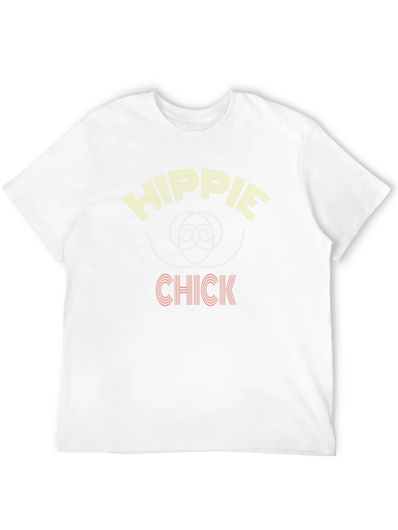 Hippie Chick Graphic Tee - Unisex Soft Cotton T-Shirt