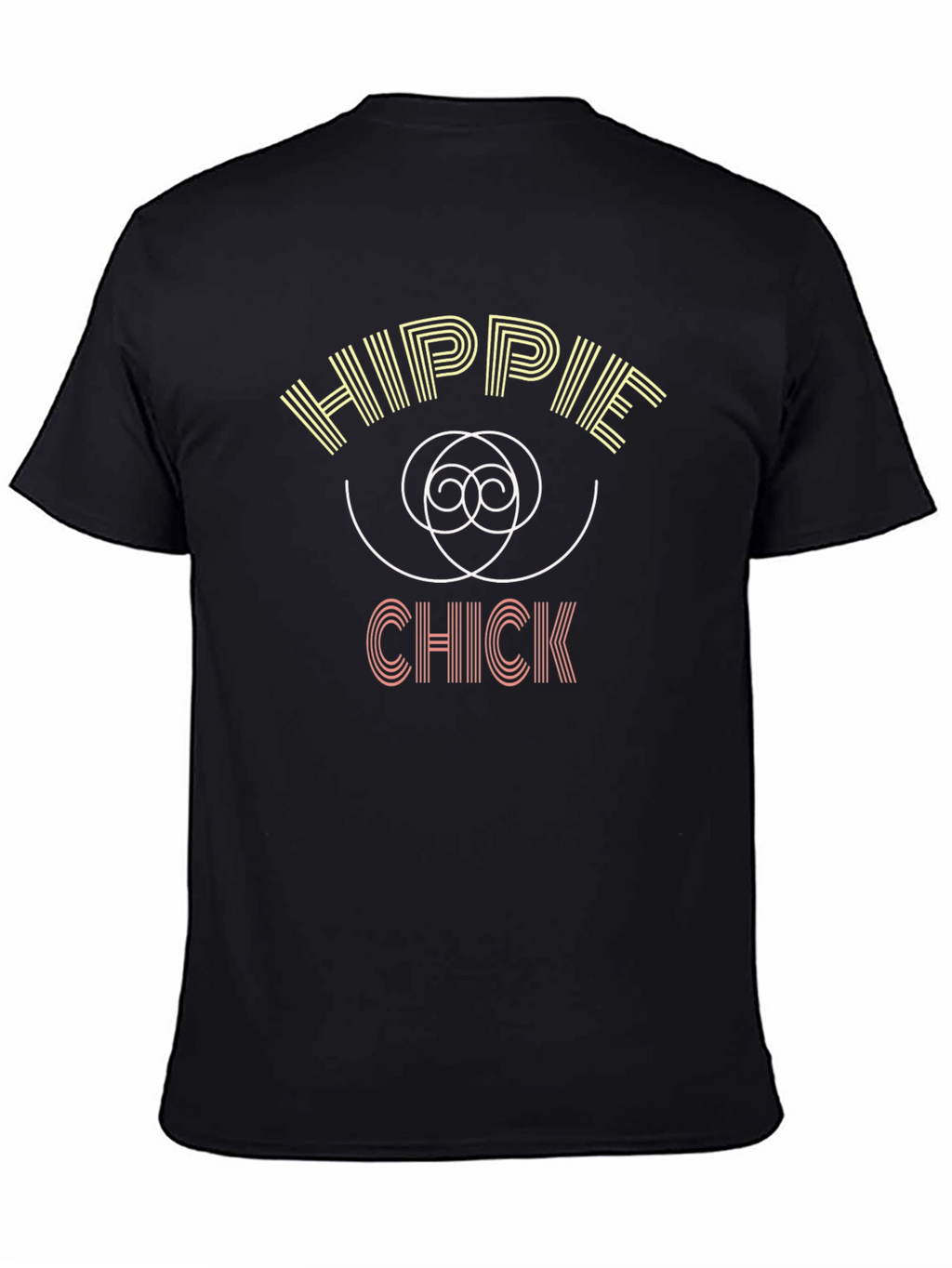 Hippie Chick Graphic Tee - Unisex Soft Cotton T-Shirt