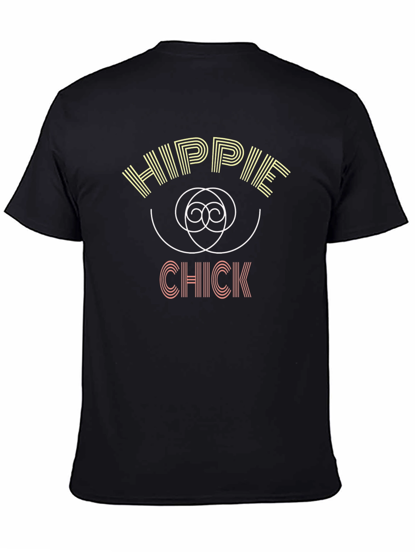 Hippie Chick Graphic Tee - Unisex Soft Cotton T-Shirt