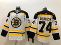 Men's Boston Bruins Jake DeBrusk #74 White Replica Player Jerseys