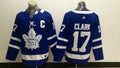 Men's Toronto Maple Leafs Wendel Clark #17 Blue Player Game Jerseys
