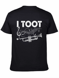 I Toot Trumpet T-Shirt - Musician Humor Tee