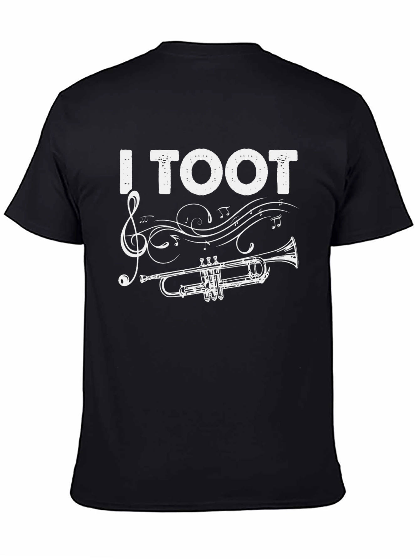 I Toot Trumpet T-Shirt - Musician Humor Tee