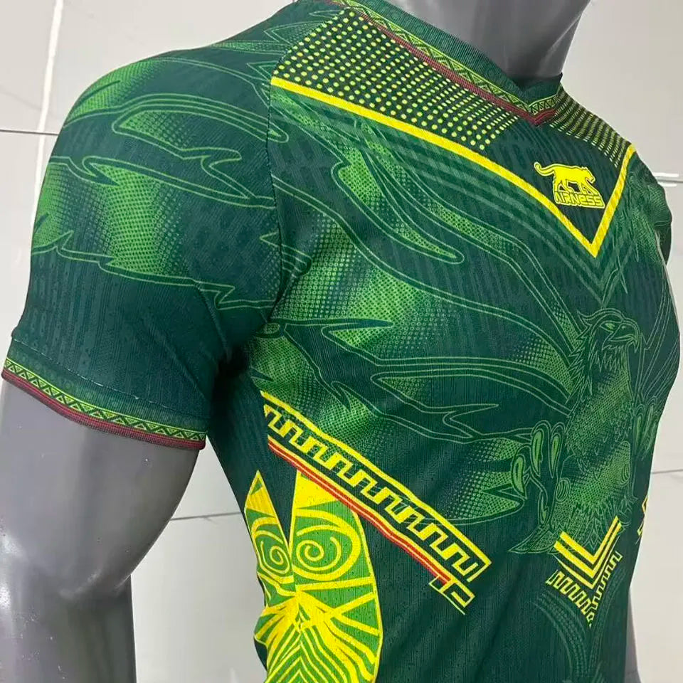 2026/27 Mali Home Green Player Version Soccer Jersey Detail 3