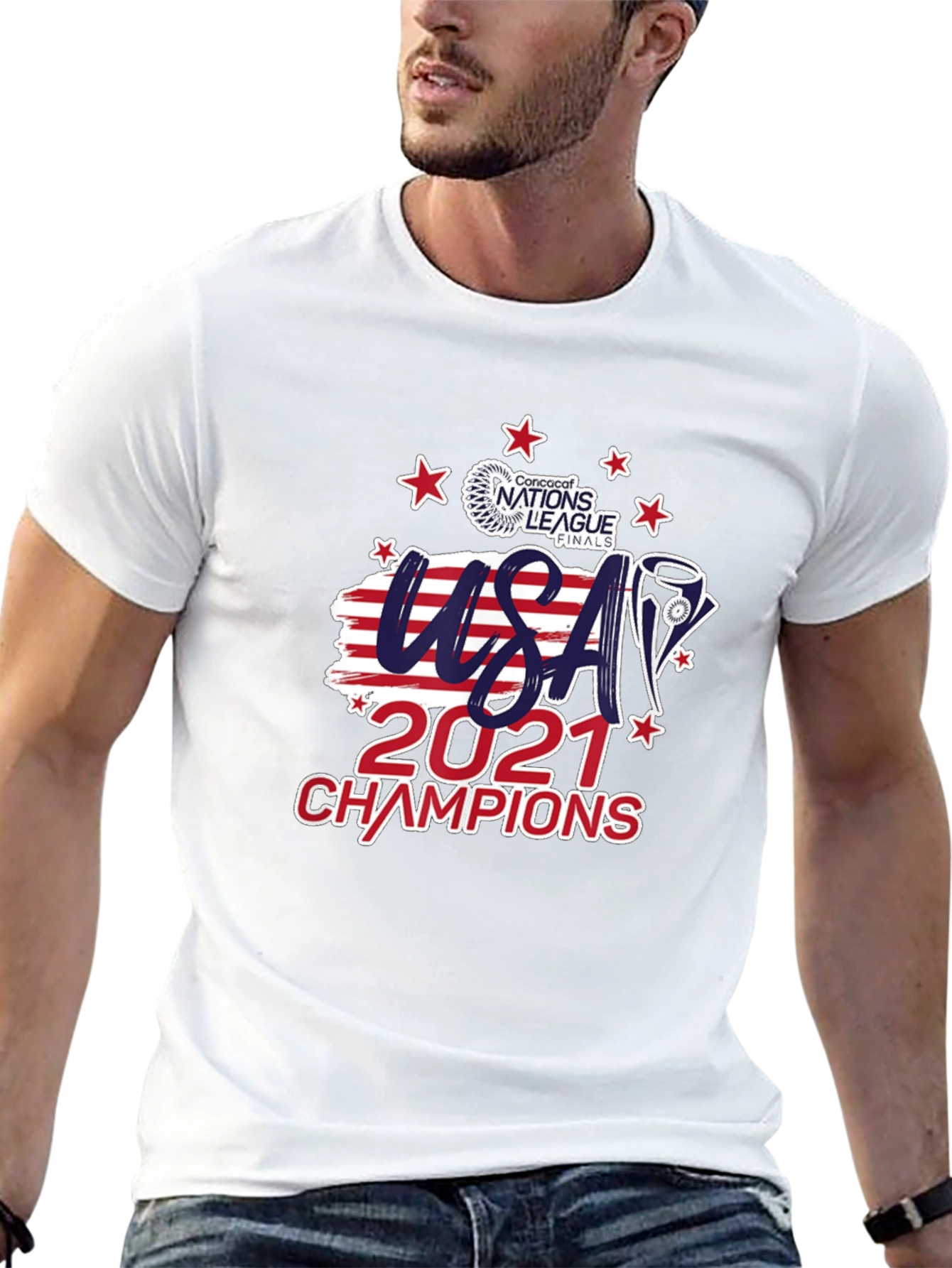 USA 2021 Champions Graphic Tee - Black