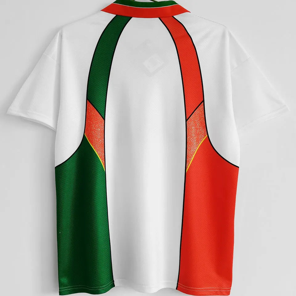 1994/96 Ireland Away White Retro Soccer Jersey Back