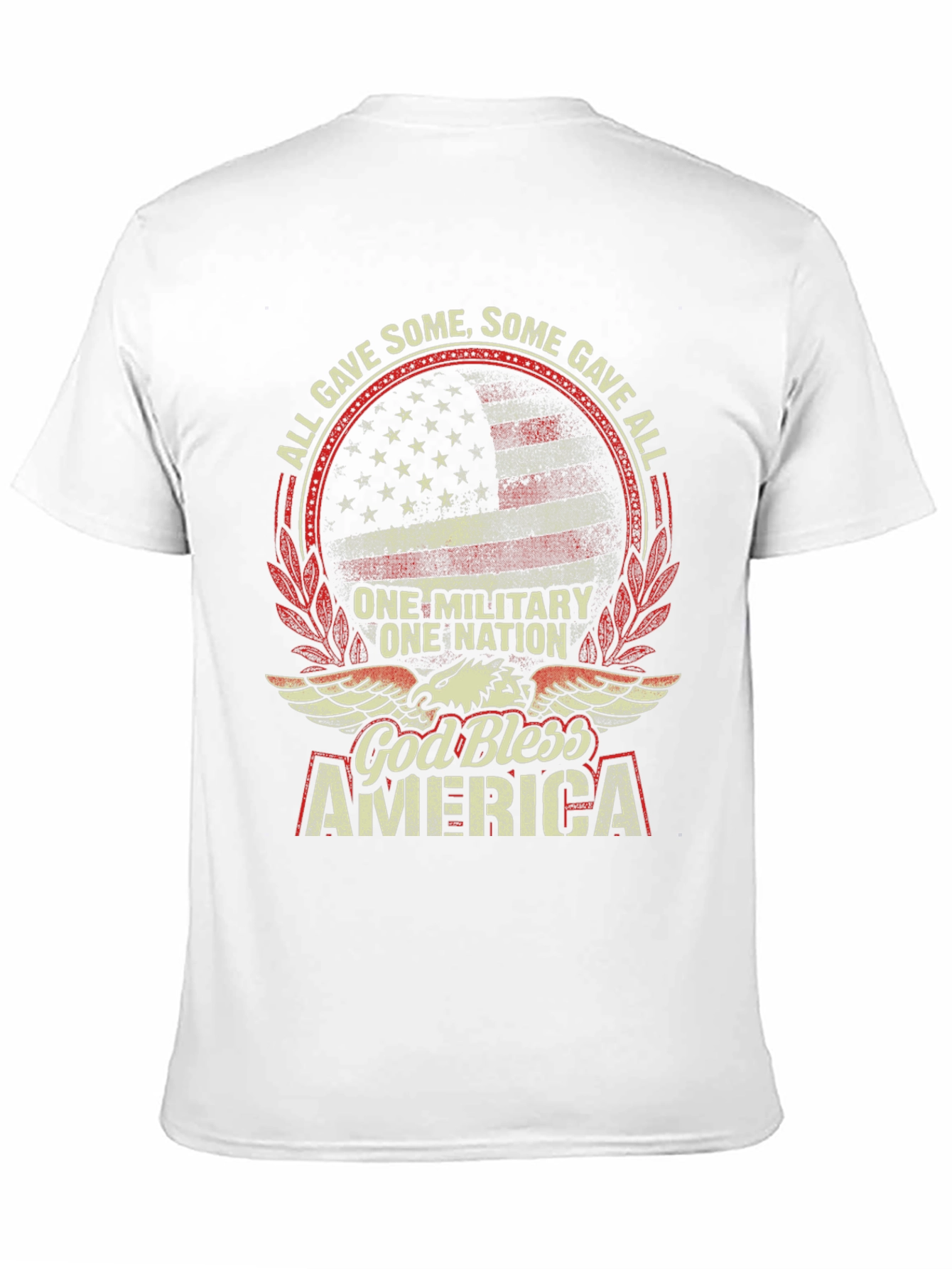 God Bless America Patriotic Graphic Tee